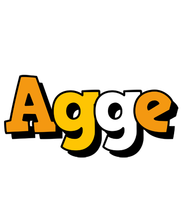 Agge cartoon logo