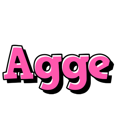 Agge girlish logo