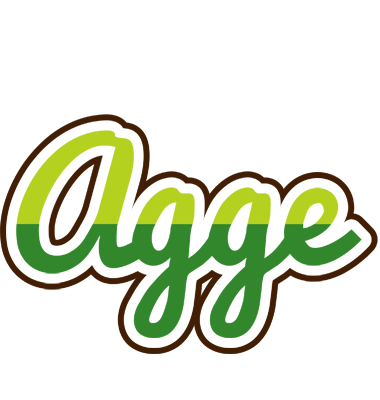 Agge golfing logo