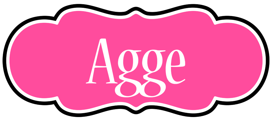 Agge invitation logo