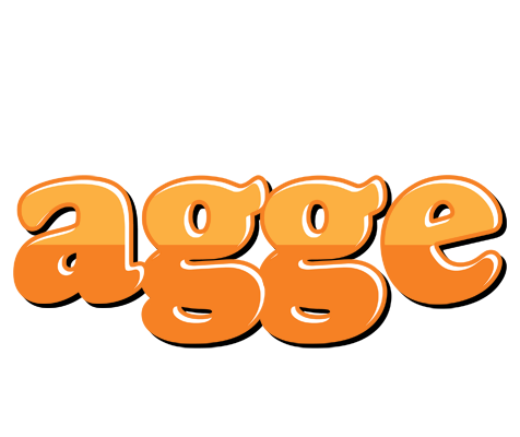 Agge orange logo