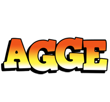 Agge sunset logo