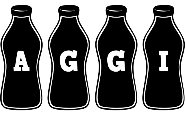 Aggi bottle logo