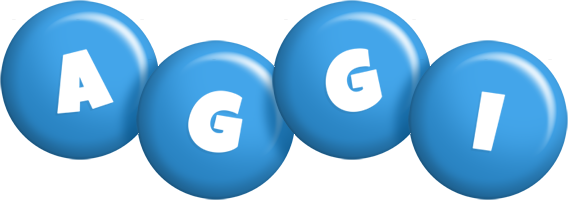 Aggi candy-blue logo