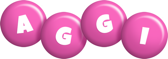 Aggi candy-pink logo