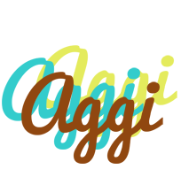 Aggi cupcake logo