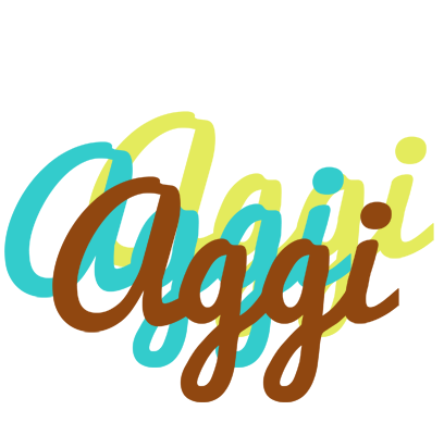 Aggi cupcake logo
