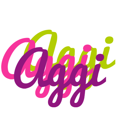 Aggi flowers logo
