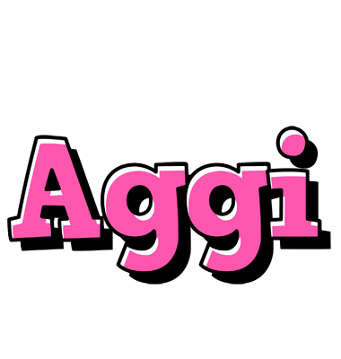 Aggi girlish logo