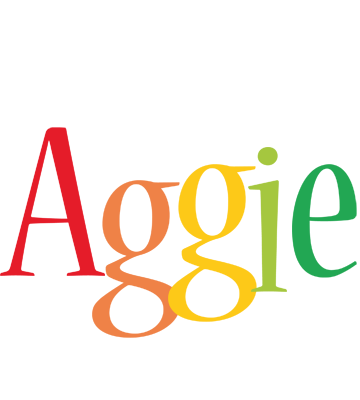 Aggie birthday logo