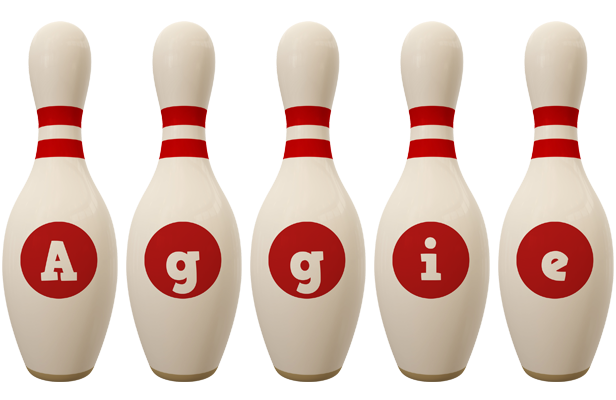 Aggie bowling-pin logo