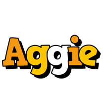 Aggie cartoon logo