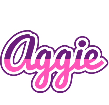 Aggie cheerful logo