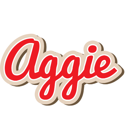 Aggie chocolate logo