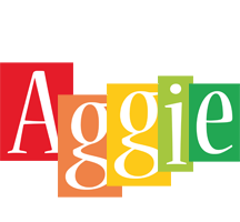 Aggie colors logo