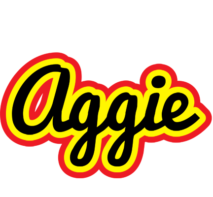 Aggie flaming logo