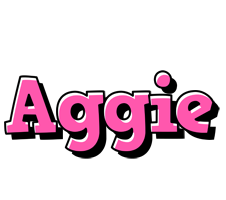 Aggie girlish logo