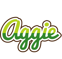 Aggie golfing logo