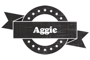 Aggie grunge logo