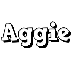 Aggie snowing logo