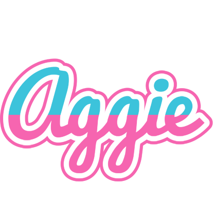 Aggie woman logo