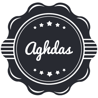 Aghdas badge logo