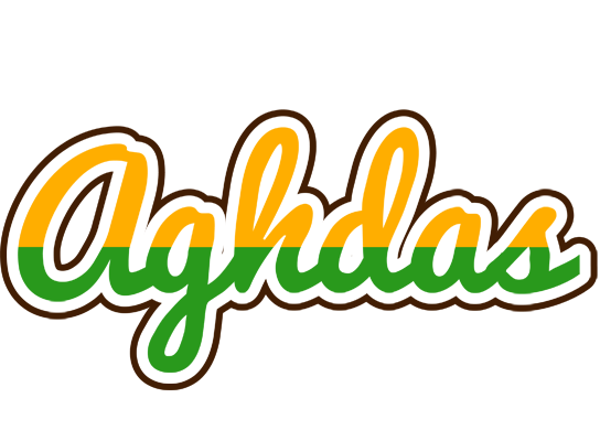 Aghdas banana logo