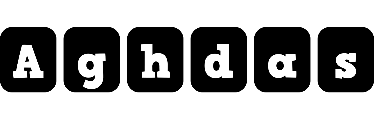 Aghdas box logo