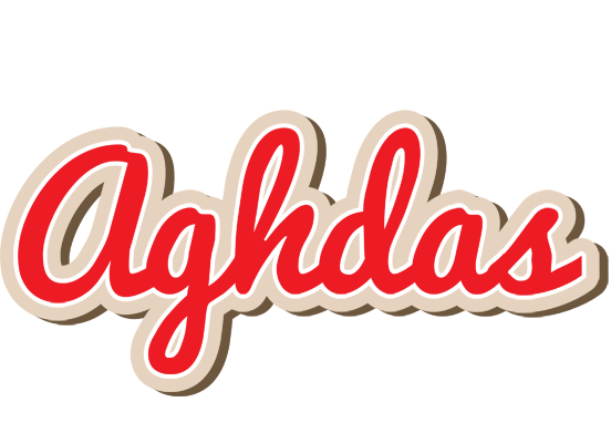 Aghdas chocolate logo