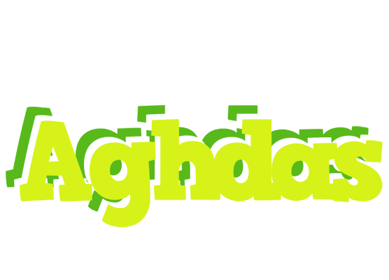 Aghdas citrus logo