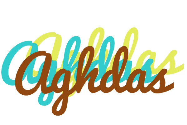 Aghdas cupcake logo