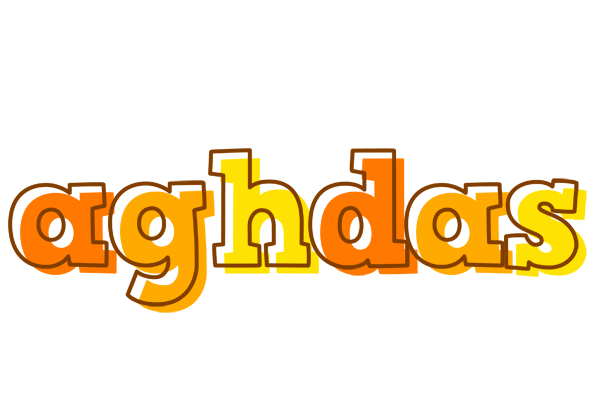Aghdas desert logo