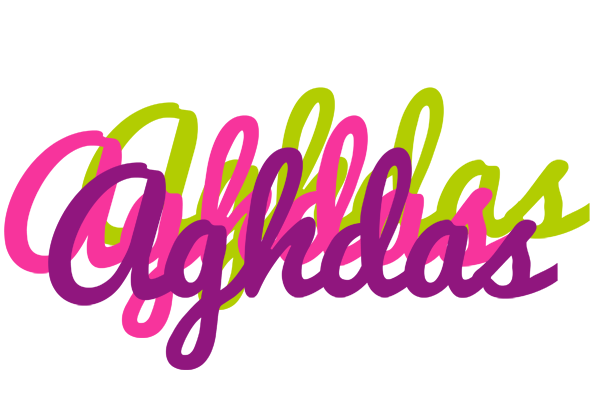 Aghdas flowers logo