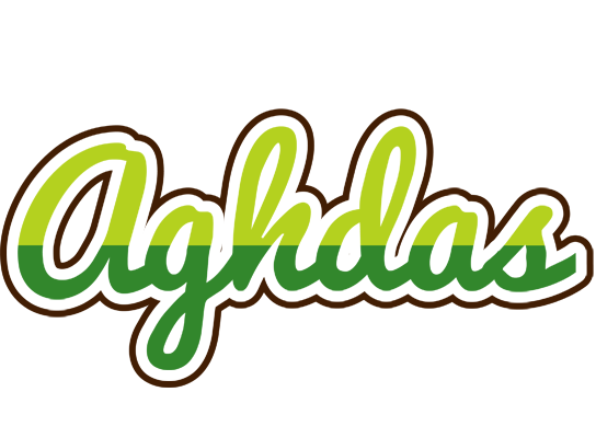 Aghdas golfing logo
