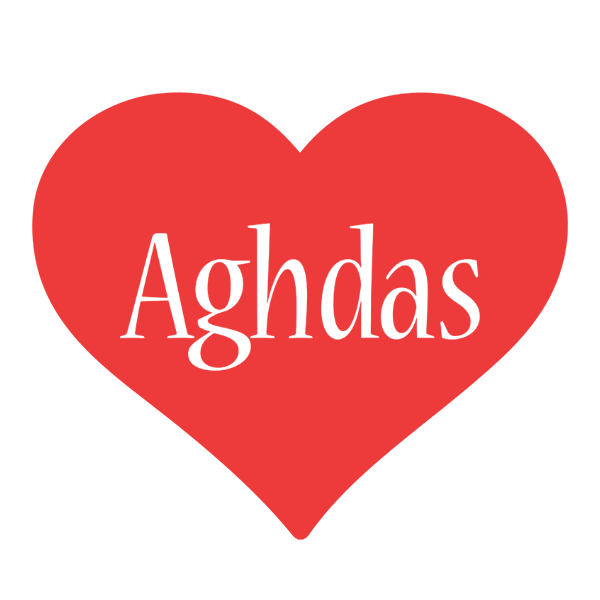 Aghdas love logo