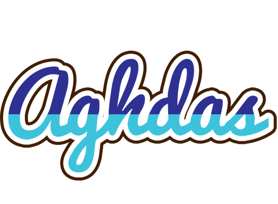 Aghdas raining logo