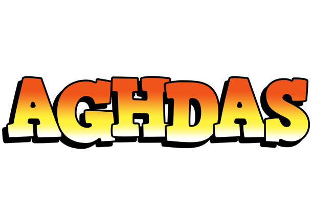 Aghdas sunset logo