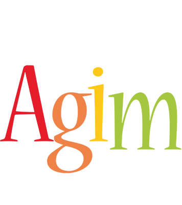 Agim birthday logo