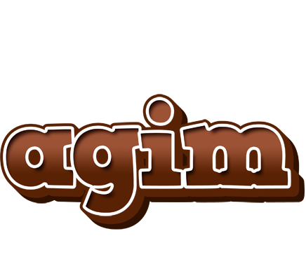 Agim brownie logo
