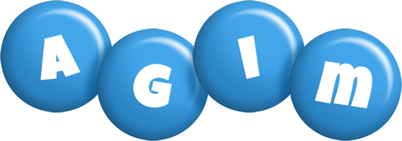 Agim candy-blue logo