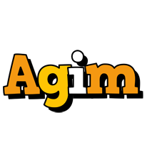 Agim cartoon logo