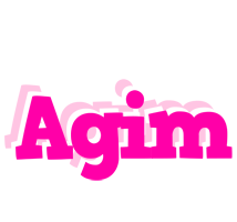 Agim dancing logo