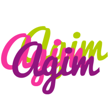 Agim flowers logo