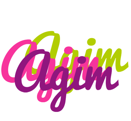Agim flowers logo