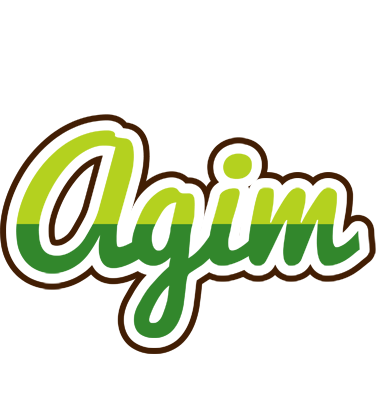 Agim golfing logo