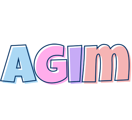 Agim pastel logo
