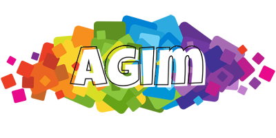 Agim pixels logo