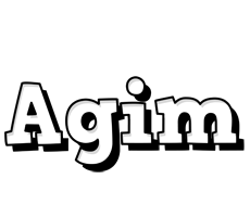 Agim snowing logo