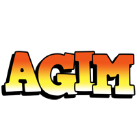 Agim sunset logo