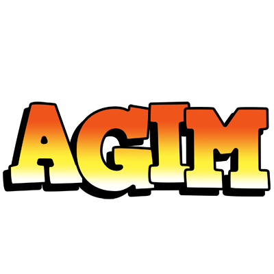 Agim sunset logo